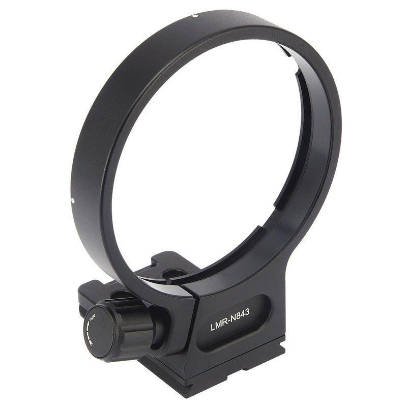 Haoge LMR-N843 Lens Collar Replacement Foot Tripod Mount Ring for Nikon AF 80-400mm f/4.5-5.6D ED VR and Nikon AF-S NIKKOR 300mm F/4D IF-ED Lens Built-in Arca Type Camera Quick Release Plate - Image 4